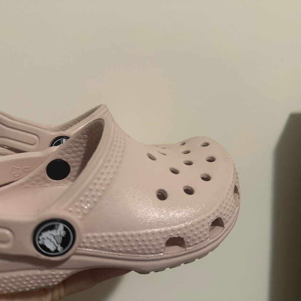 Kids Pink Crocs Clogs